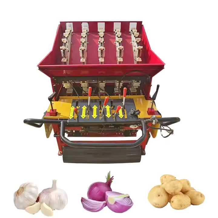 China Faactory Grlic Mahines App-Controlled Seed Monitoring Precision Agriculture 지능형 스마트 마늘 파종기를위한 실시간 데이터 수출