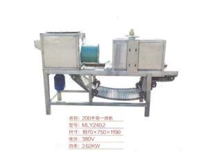 대용량 마늘 필링 기계